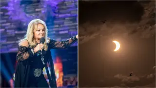 Хит на покойната Бони Тайлър с рекордни слушания заради слънчевото затъмнение