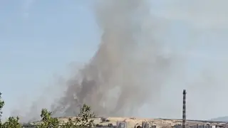 Нов пожар пламна край Асеновград Снимка