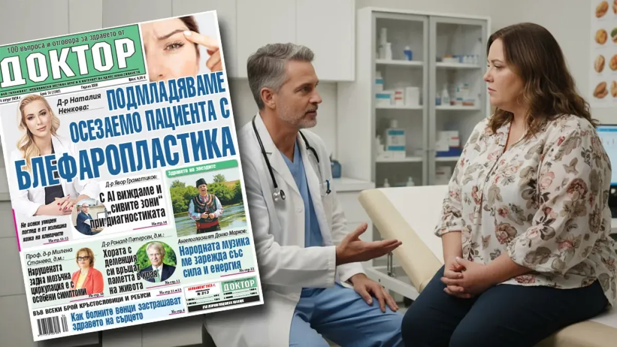 Най-интересното от новия брой на в. „Доктор”!