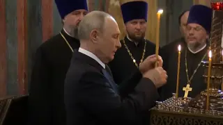 Путин се поклони пред мощите на легендарен московски княз