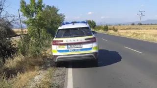 Дама закъса на пътя Карлово-Пловдив, полицаи не останаха безучастни
