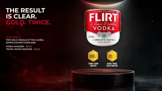 Водка FLIRT с две нови златни отличия от световни експерти