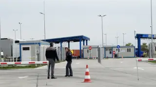 Руски дронове унищожиха граничен пункт между Румъния и Украйна