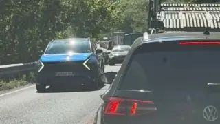 Километрично задръстване край Кресна в посока Гърция