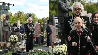 Филип Киркоров събра родителите си завинаги: Показа семейния мемориал в Москва Снимки
