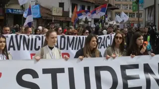 Студентското движение в Сърбия се регистрира за участие в парламентарните избори
