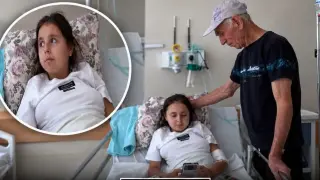 Зов за помощ: Джесика се нуждае от средства за да проходи, дядо й Ангел е единствената й опора