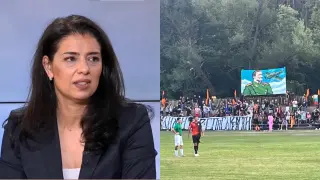 Ваня Григорова посети голямо футболно дерби у нас: Жертви няма. Засега Кадри