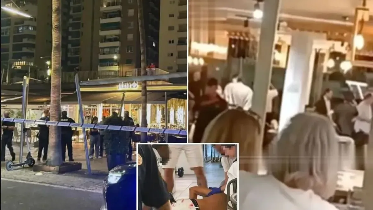 Гръмнаха в лицето клиент докато вечеря в ресторант в Коста дел Сол