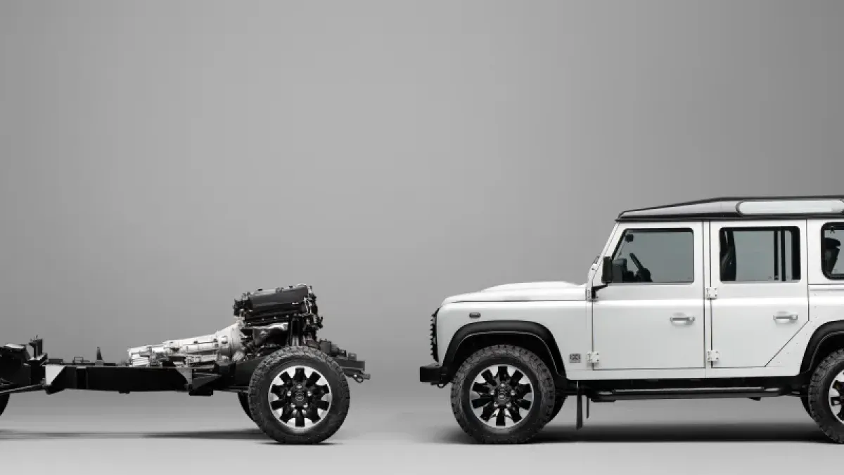 Подразделението Defender Classic представя нова порграма за модернизация, която дава възможност за конверсия до works V8