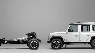 Подразделението Defender Classic представя нова порграма за модернизация, която дава възможност за конверсия до works V8