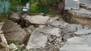 След свлачището в "Аспарухово": ВиК поиска стоп на новото строителство