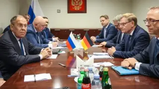 Първата среща между Русия и Германия от 2022 г.