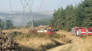 Първа версия за пожара, затворил път в Родопите