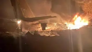 Руски ядрен бомбардировач Ту-95МС се разби