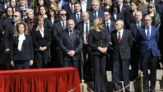 "Такъв президент ли желаете?": Груб протоколен гаф на церемонията за цар Самуил Снимки