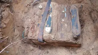 Телефони от 1939 г. бяха открити в гора до Сохачев! Лежали са в земята повече от 80 години