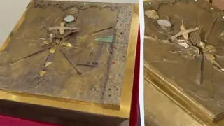 Откраднаха корицата на най-тежката книга в света, творение на Салвадор Дали