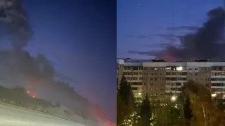 Украински дронове нанесоха удар по руски нефтен завод