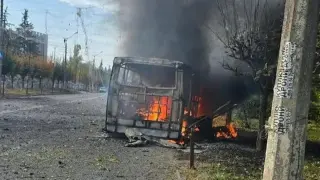 Краматорск в траур: 30 загинали след руски удар по пътнически автобус