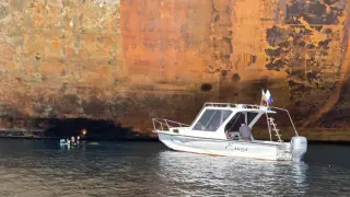Водолази направиха първия подробен оглед на „Кайрос“