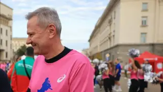 Евтим Милошев изпревари другите министри на Софийския маратон