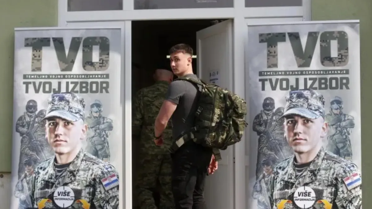 В Хърватия: Съдят младежи, които не са се явили за казарма