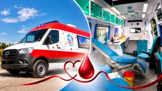 Огромен жест за близо 100 000 евро! София получава специализиран мобилен пункт за кръводаряване