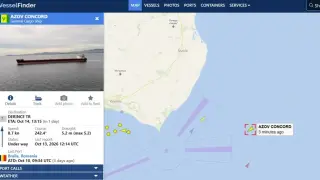 Корабът HS DIGNITY, а не AZOV CONCORD, е потънал край Шабла
