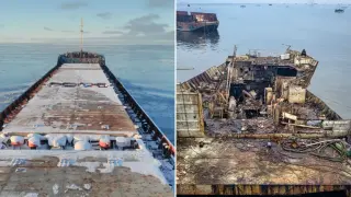 Стана ясно какъв е бил товарът на двата кораба, ударени до Шабла