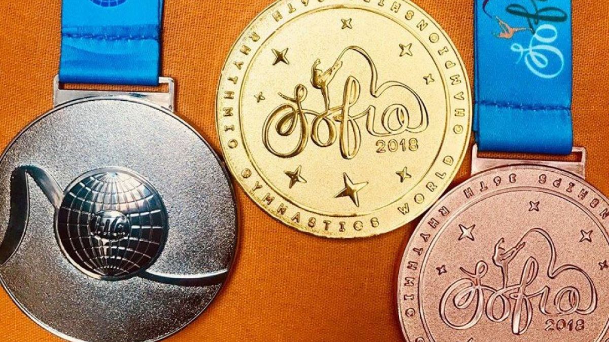 Показаха медалите за Световното по художествена гимнастика (СНИМКИ)