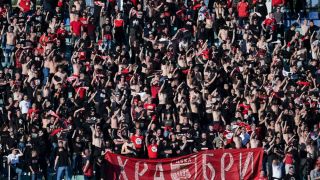 Юноша на Левски гледал вечното дерби в агитката на ЦСКА