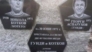 Поставиха нов паметник на Гунди и Котков на Витиня ВИДЕО