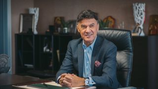 Борислав Михайлов на среща с шефовете на УЕФА