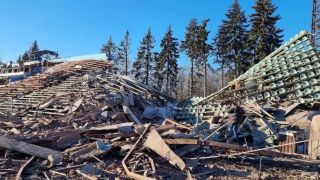 Руснаци сравниха със земята украински стадион
