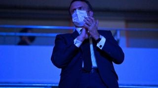 Макрон със сериозен разговор с футболна звезда