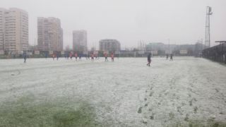 Снегът изненада Левски преди реванша с Лудогорец