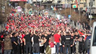 Шоу подгрява феновете на ЦСКА за мача в Европа