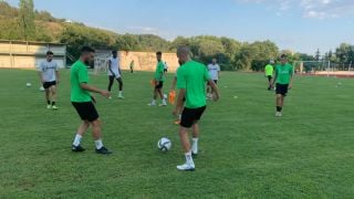 Шампион с Лудогорец игра със сина си в официален мач