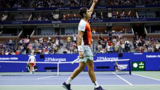 Карлос Алкарас на 1/2-финал на US Open след среднощна битка и рекорд