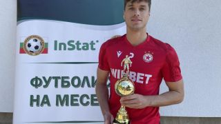Капитанът на ЦСКА №1 в Efbet лига за август