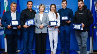 Весела Лечева зарадва спортисти СНИМКИ