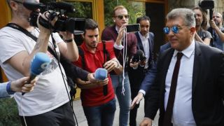 Страшен екшън! Арестуваха сина на Лапорта