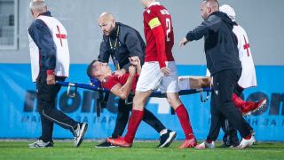 Пострадалият играч на ЦСКА мина прегледи, разбра се какво му е