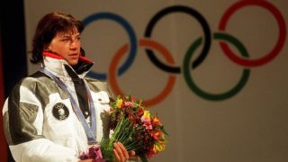 Олимпийската шампионка Екатерина Дафовска празнува