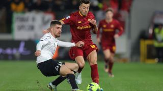 Петко Христов с полувреме игра срещу Рома ВИДЕО