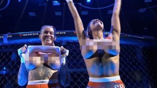 Горещи страсти на женски бой подпалиха мрежата ВИДЕО 18+