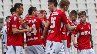 ЦСКА 1948 удари Партизан насред Белград ВИДЕО