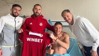 ЦСКА с голям жест към съперников играч