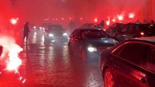 Цесекари "запалиха" центъра на София ВИДЕО